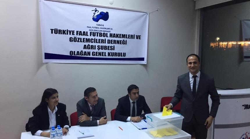 T&uuml;rkiye Faal Futbol Hakemleri ve G&ouml;zlemcileri Derneği Ağrı Şubesi a&ccedil;ıldı