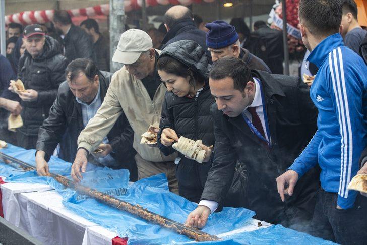 40 metrelik kebap saniyeler içinde tükendi G4