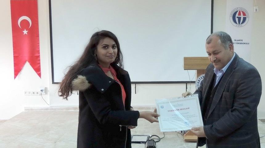 İslahiye MYO’dan ‘zoonoz’ hastalıkları semineri