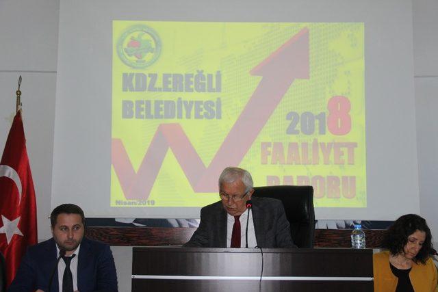 Kdz. Ereğli Belediyesinin 2018 Faaliyet raporu reddedildi