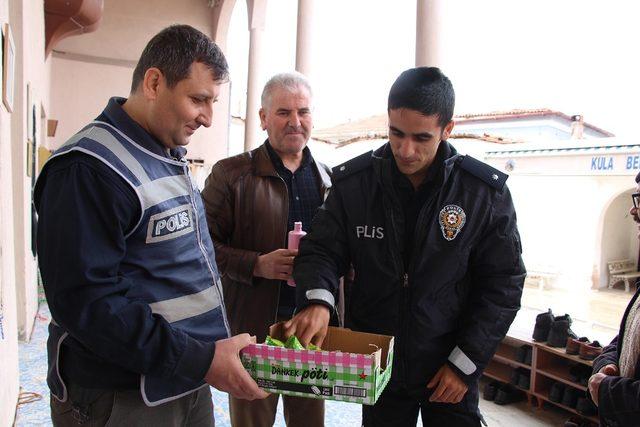 Kula Emniyetinden şehit polisler için mevlit