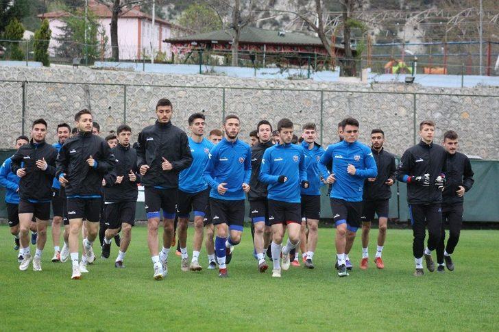 Karabükspor’da Giresunspor maçı hazırlıkları başladı
