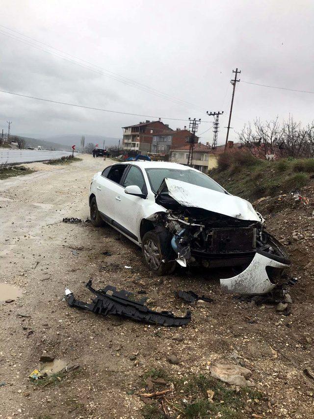 Kastamonu’da trafik kazası: 2 yaralı