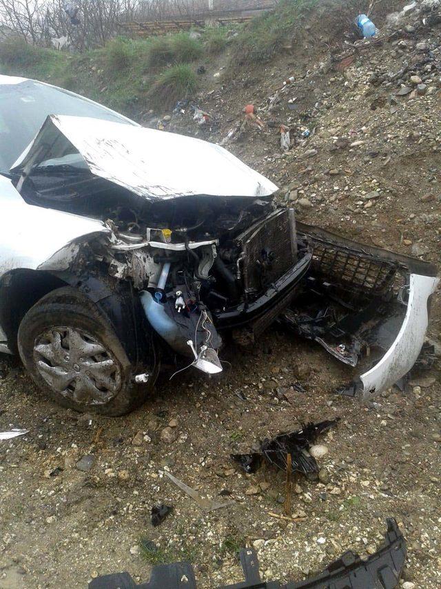 Kastamonu’da trafik kazası: 2 yaralı