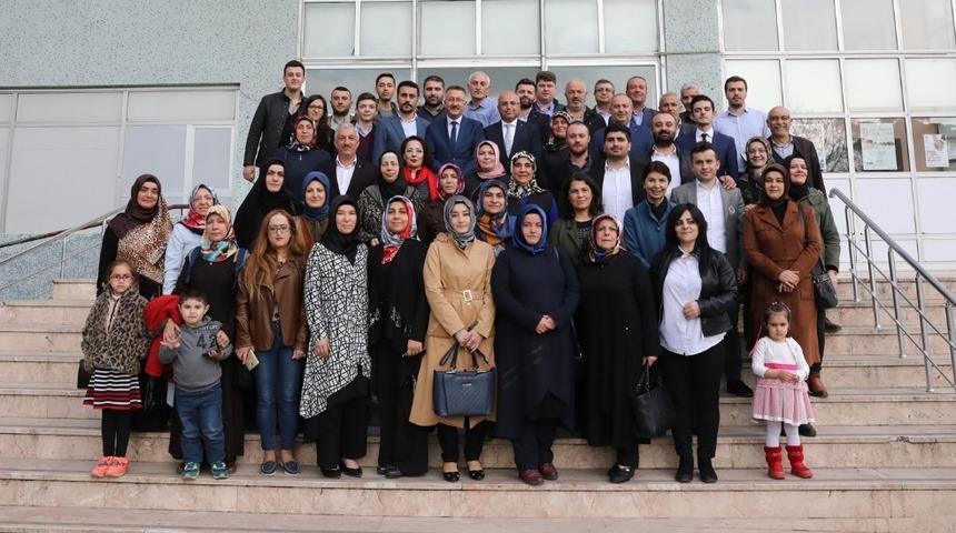 AK Parti il&ccedil;e teşkilarından Başkan Işıksu&rsquo;ya ziyaret