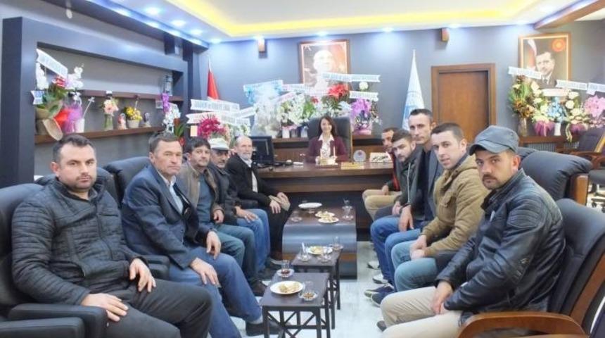 Pazaryeri Avcılar Kulübü’nden Başkan Tekin’e ziyaret