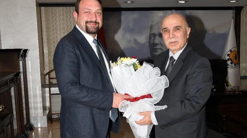 Kaymakamdan Başkan Gümrükçü’ye iadei ziyaret