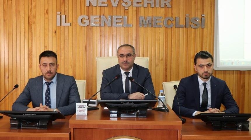 Nevşehir İl Genel Meclis Başkanlığı se&ccedil;imi yapıldı