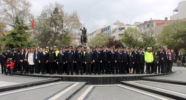 Kırklareli’de Türk Polis Teşkilatının 174. kuruluş yıldönümü töreni