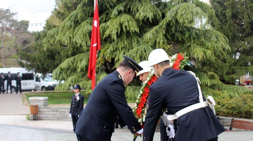 Kırklareli&rsquo;de T&uuml;rk Polis Teşkilatının 174. kuruluş yıld&ouml;n&uuml;m&uuml; t&ouml;reni