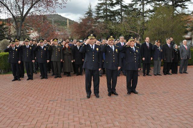 Afyonkarahisar’da polis teşkilatının kuruluş yıldönümü kutlamaları