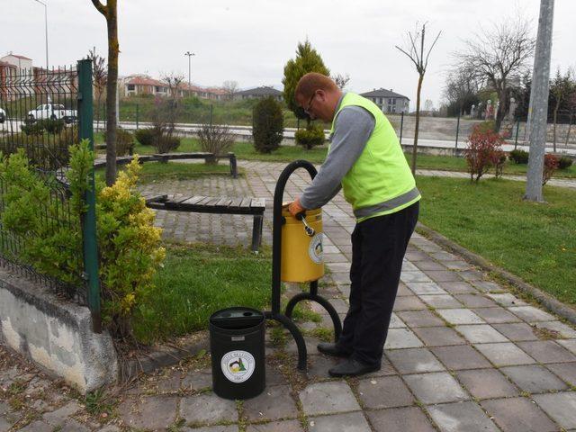 Düzce’de Parklarda bahar temizliği başladı