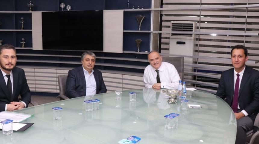 Başkan &Ouml;zl&uuml;&rsquo;ye hayırlı olsun dileklerini iletti