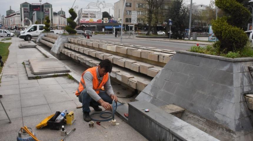D&uuml;zce&rsquo;deki s&uuml;s havuzları temizleniyor
