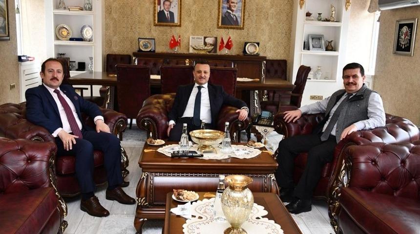 Valilerden Taşbilek&rsquo;e ziyaret