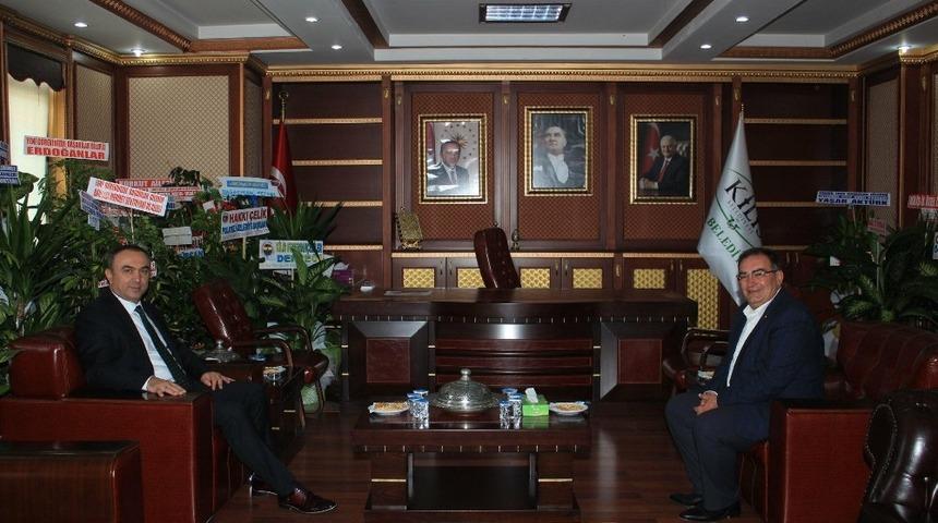 Başkan Bulut&rsquo;a Vali Soyt&uuml;rk&rsquo;ten hayırlı olsun ziyareti