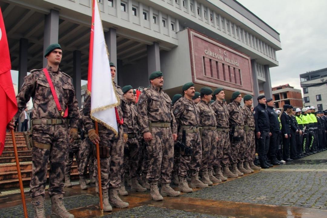 Giresun&rsquo;da T&uuml;rk Polis Teşkilatı&rsquo;nın 174. yıld&ouml;n&uuml;m&uuml; kutlamaları