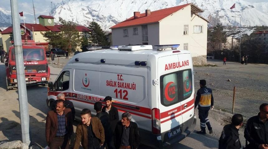 Hakkari polisi hayat kurtardı