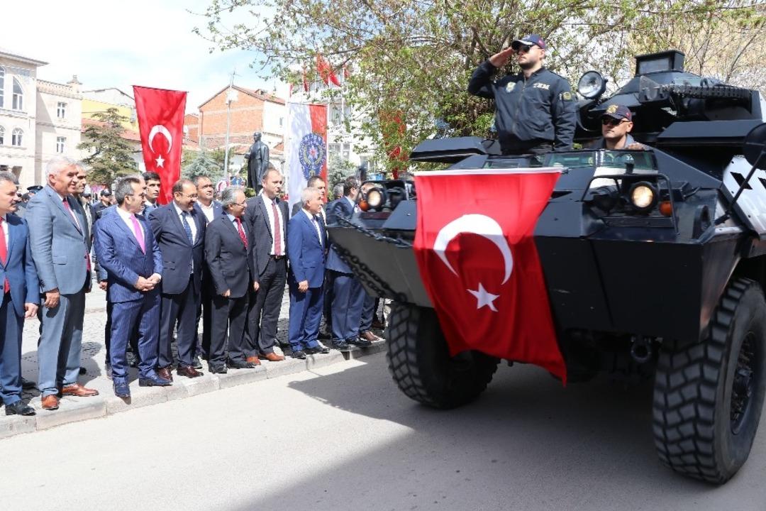 Aksaray&rsquo;da T&uuml;rk Polis Teşkilatının 174. yıl d&ouml;n&uuml;m&uuml; kutlandı