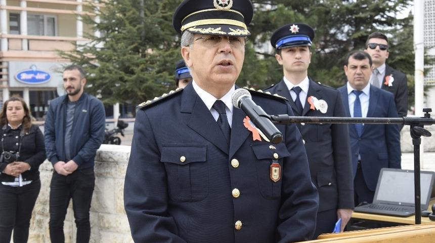 Burdur&rsquo;da T&uuml;rk Polis Teşkilatı&rsquo;nın 174. kuruluş yıld&ouml;n&uuml;m&uuml; kutlamaları