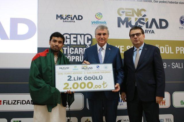 Başkan Ekrem Yüce, ‘Genç Ticaret Köprüsü’ projesinin ödül törenine katıldı