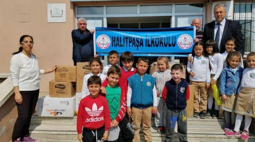 Erdek&rsquo;ten Hakkariye yardım koli