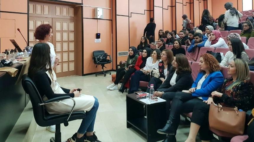 G&uuml;zel Sanatlar Fak&uuml;ltesinden Haute Couture Make-Up Workshop