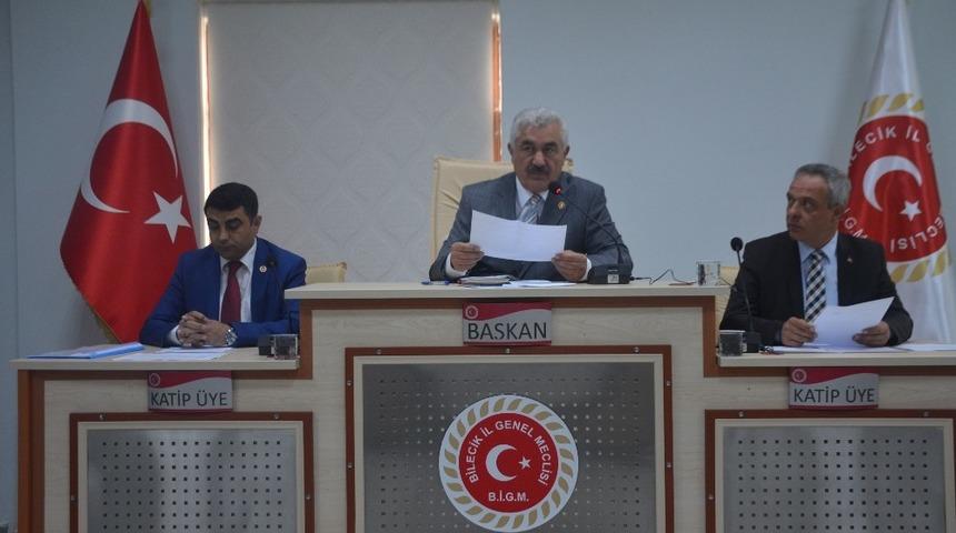İl Genel Meclisi Nisan ayı &uuml;&ccedil;&uuml;nc&uuml; birleşimi yapıldı