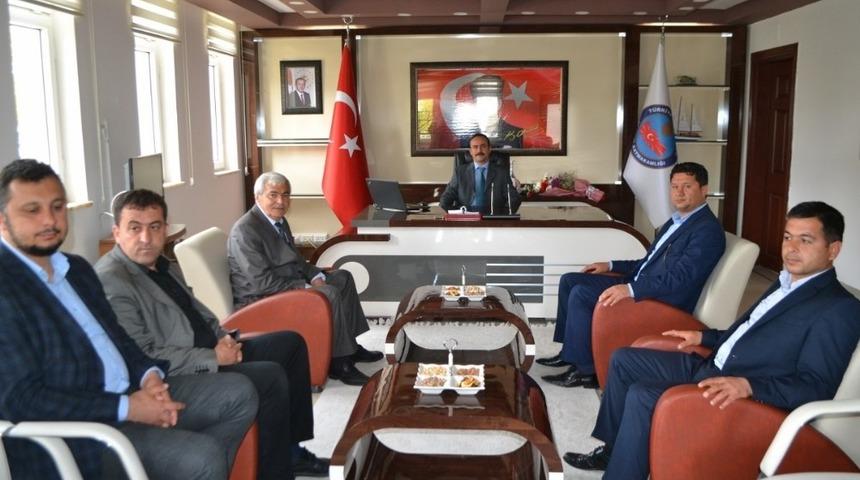 Başkan &Ccedil;etinkaya, Kaymakam Taşdan&rsquo;dan destek istedi