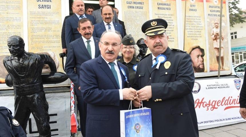 Kastamonu’da Türk Polis Teşkilatı’nın kuruluşu kutlandı
