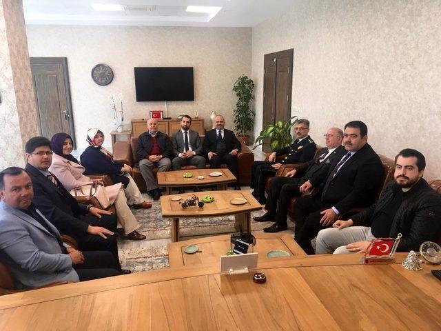 AK Parti yönetiminden Müdür Bilgiç’e ziyaret