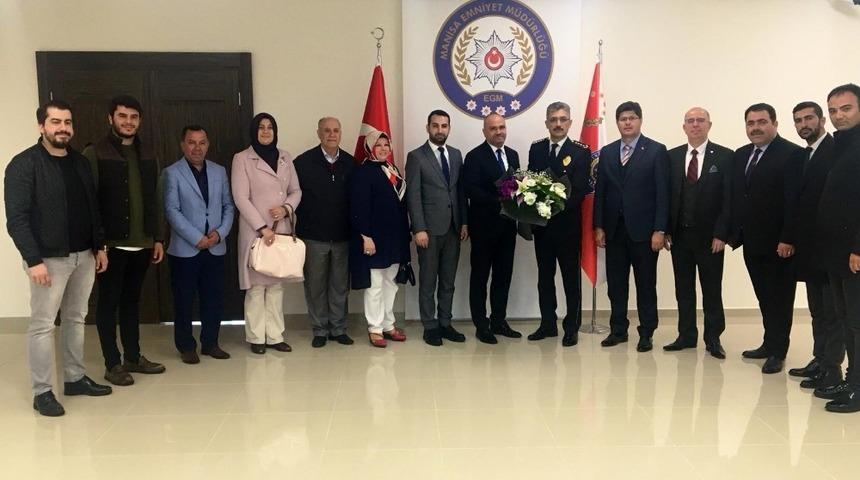 AK Parti yönetiminden Müdür Bilgiç’e ziyaret