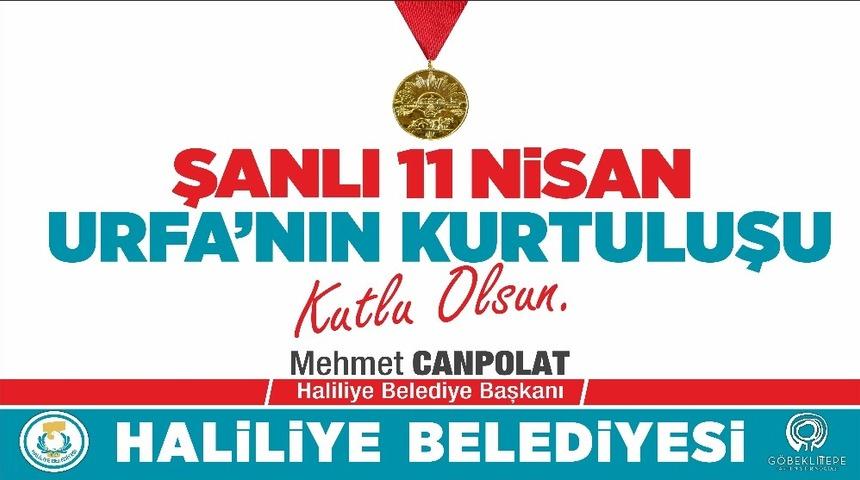 Canpolat&rsquo;tan 11 Nisan mesajı