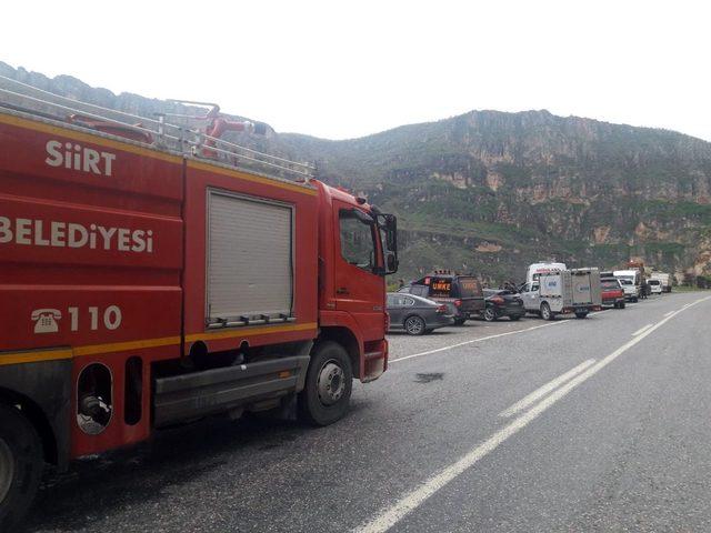 Siirt’te otomobil Botan Çayı’na uçtu