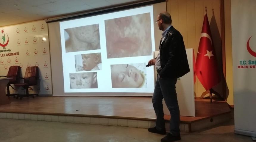 Kilis&rsquo;te kızamık ve kuduzla m&uuml;cadele anlatıldı