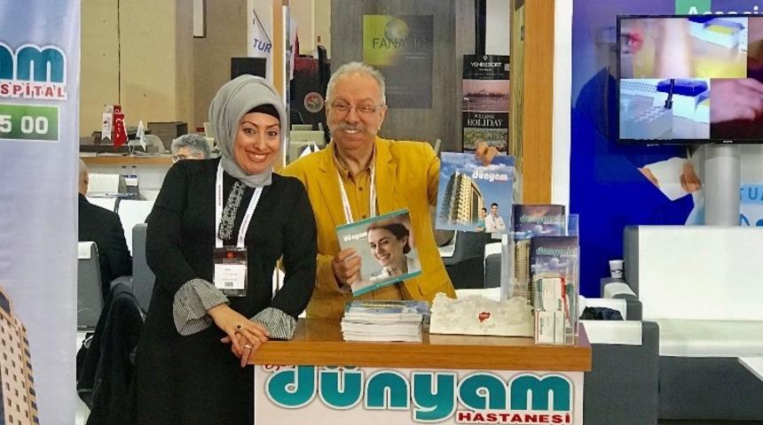 Hestourex 2019 D&uuml;nya Sağlık Fuarı&rsquo;nda D&uuml;nyam Hastanesi Standına İlgi B&uuml;y&uuml;k Oldu
