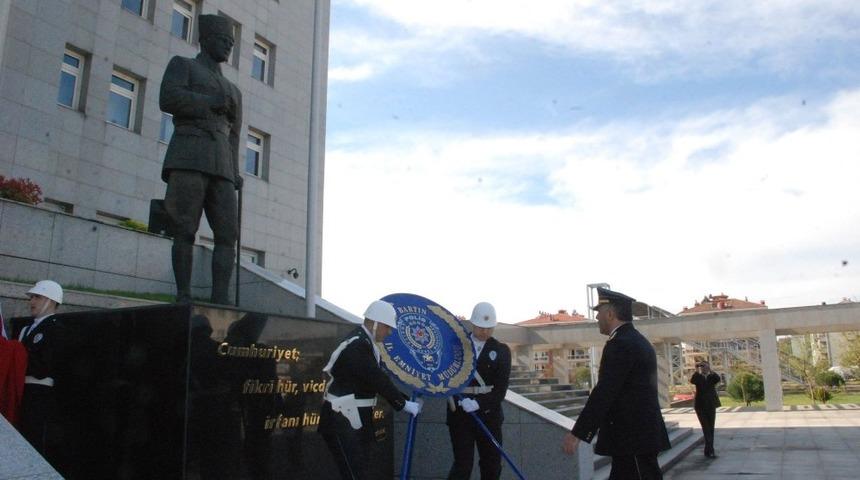 Bartın&rsquo;da T&uuml;rk Polis Teşkilatının 174&rsquo;&uuml;nc&uuml; yılı kutlandı