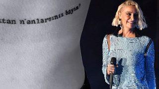 Sıla'nın dövmesi sosyal medyanın diline düşünce...