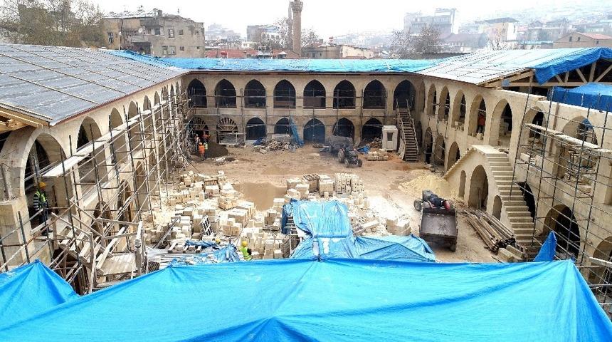 Mecidiye Han adım adım tamamlanıyor