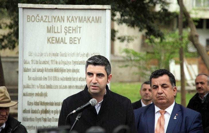 Boğazlıyan Kaymakamı Milli Şehit Kemal Bey, ölümünün 100. yıl dönümünde mezarı başında anıldı G4
