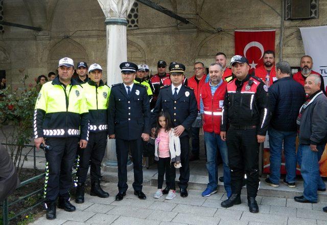 Lüleburgaz’da Polis Haftası’nda mevlid okutuldu