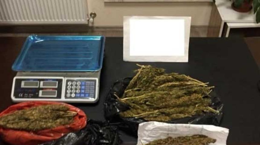 Gaziantep&rsquo;te 2 kilo eroin ele ge&ccedil;irildi