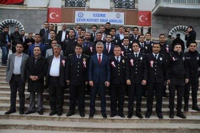 Cizre’de Polis Haftası etkinlikleri