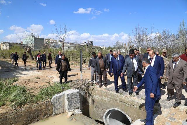 Kaymakam Şahin, Nizip’teki afet bölgelerinde inceleme yaptı