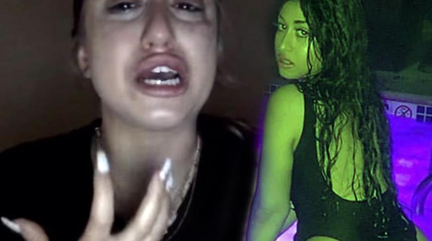 Canlı yayında hı&ccedil;kırıklara boğuldu! 'Her g&uuml;n soyunurdum, para karşılığı...'