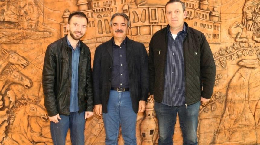 Rekt&ouml;r Bağlı Afrin Gazisi Didinmez&rsquo;i makamında ağırladı