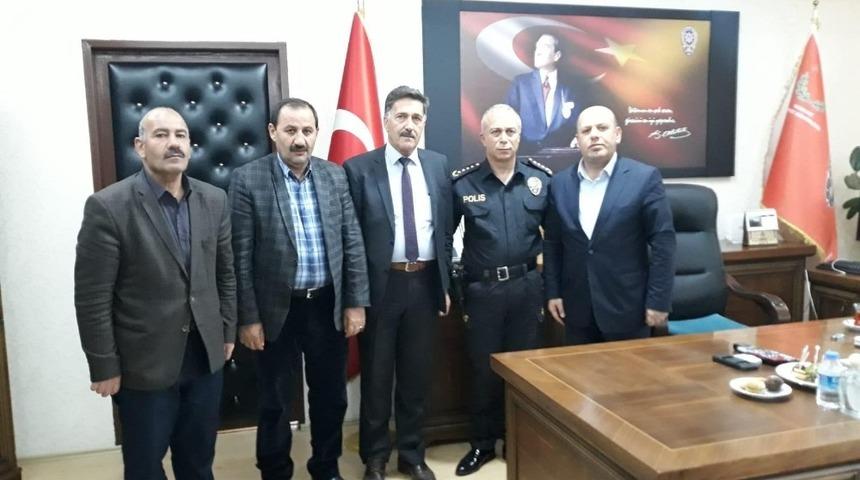 Başkan Er&rsquo;den emniyet m&uuml;d&uuml;rl&uuml;ğ&uuml;ne ziyaret