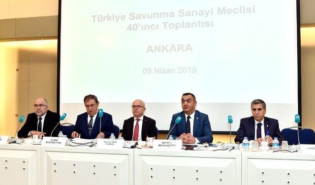 Başkan Büyüksimitci, Savunma Sanayi Meclis Toplantısına Katıldı