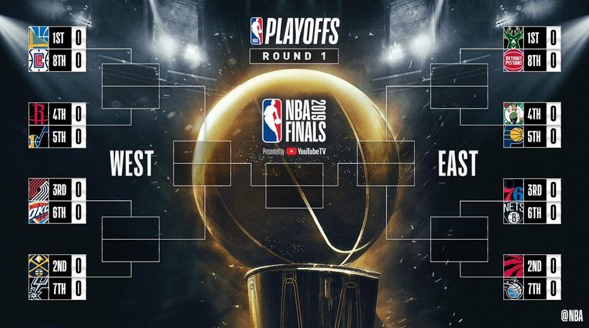 NBA'de play-off eşleşmeleri belli oldu 