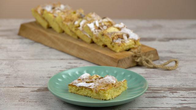 Elmalı tepsi keki nasıl yapılır?